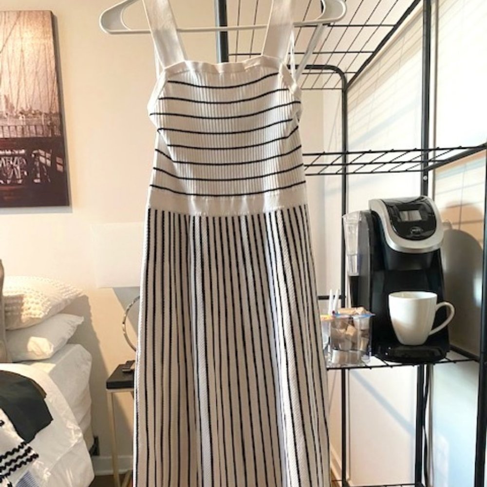 Banana Republic Nautical Stripe Midi Sundress